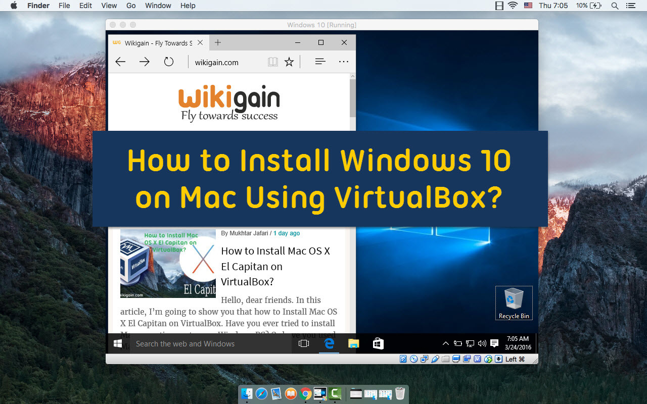 Virtual machine software for mac os x